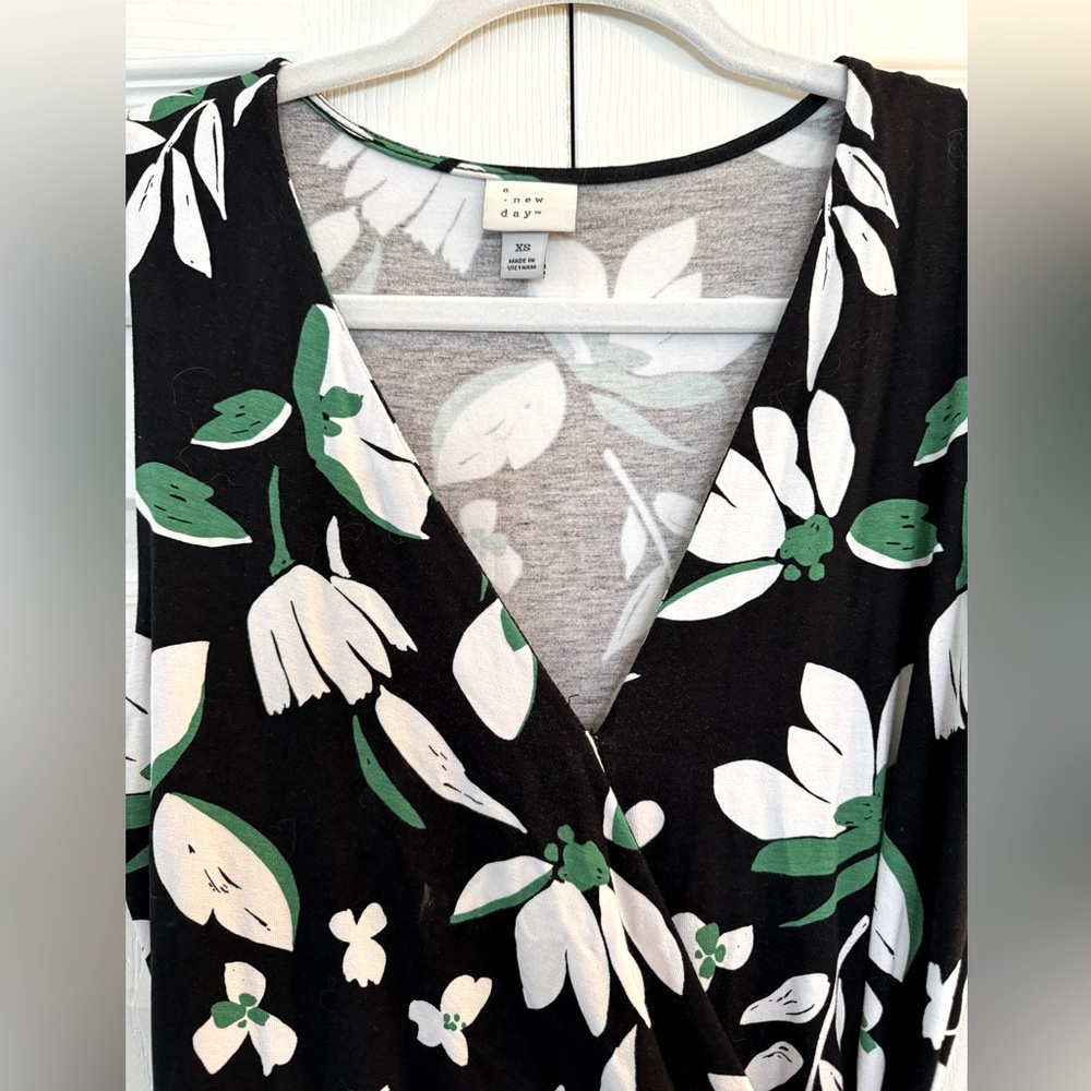 A New Day Spring Wrap Dress Xs View 2